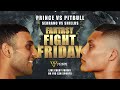 VIC SZN: FANTASY FIGHT FIRDAY #2 - Serrano vs Shields, Isaac Pitbull Cruz vs Prince Naseem Hamed