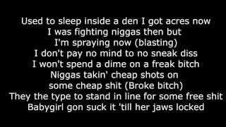 Drake   Sneakin&#39;  (lyrics)