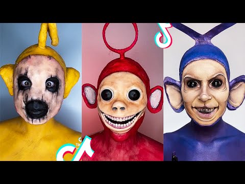 Teletubbies Scary TikTok Makeup Compilation | Horror Edition