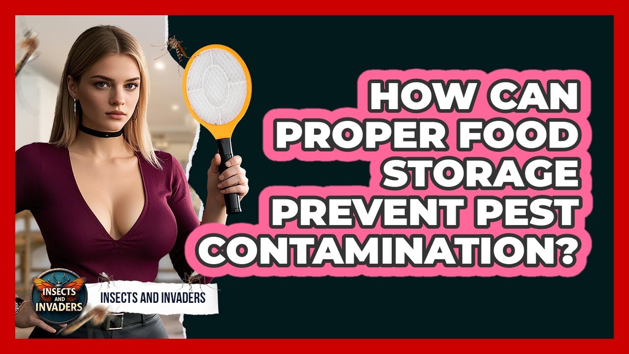How Can Proper Food Storage Prevent Pest Contamination? - Insects and Invaders