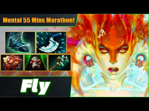 Fly Naga Siren Hard Support 🩺 Astonishing 55 Mins Marathon! Dota 2 DotaPulse Full Gameplay