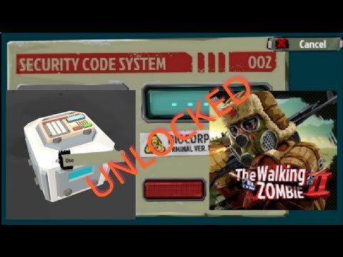 HOW TO UNLOCK BIOCORP SECURITY CODE SYSTEM 002 . The laser weapon box - The Walking Zombie II