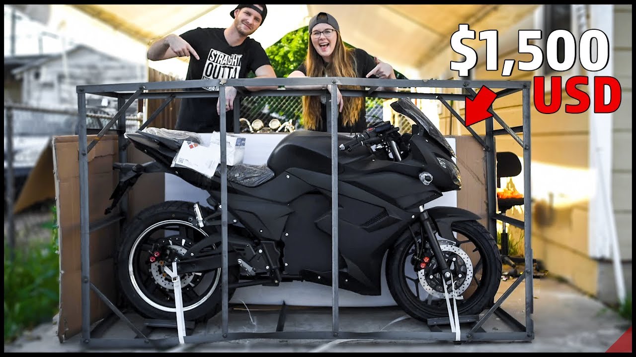 I bought an ELECTRIC SPORTBIKE from CHINA ($1,500 NEW)
