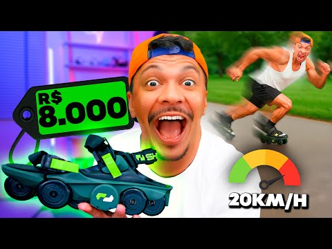 TESTANDO O TÊNIS QUE DEIXA OS PÉS COM TURBO!! 🤯💸 (8 MIL REAIS)