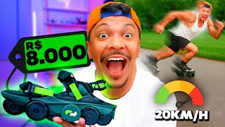 TESTANDO O TÊNIS QUE DEIXA OS PÉS COM TURBO!! 🤯💸 (8 MIL REAIS)