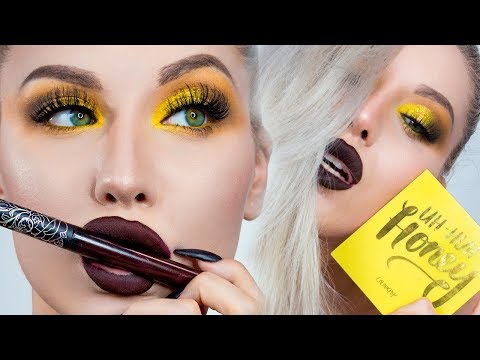 MAQUILLAJE TODO AMARILLOS CON UH HUH HONEY DE COLOURPOP – LOOK PASO A PASO|| GotyMakeUp3