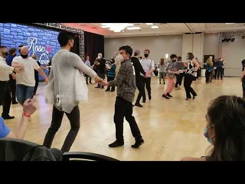 Rose City Swing 2022 Novice Follow Prelims Jeffrey Huynh and Iskandar Pashayev