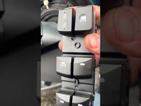 2016 Hyundai window switch #automobile #hyundai
