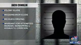 Man wanted for attempted murder now in jail in Josephine County