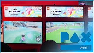 Kirby Air Riders Demo Gameplay at PAX West 2025