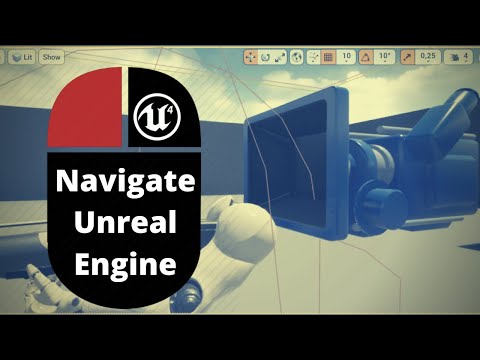 UNREAL ENGINE NAVIGATION For Beginners | Viewport Navigation explained (Tutorial)