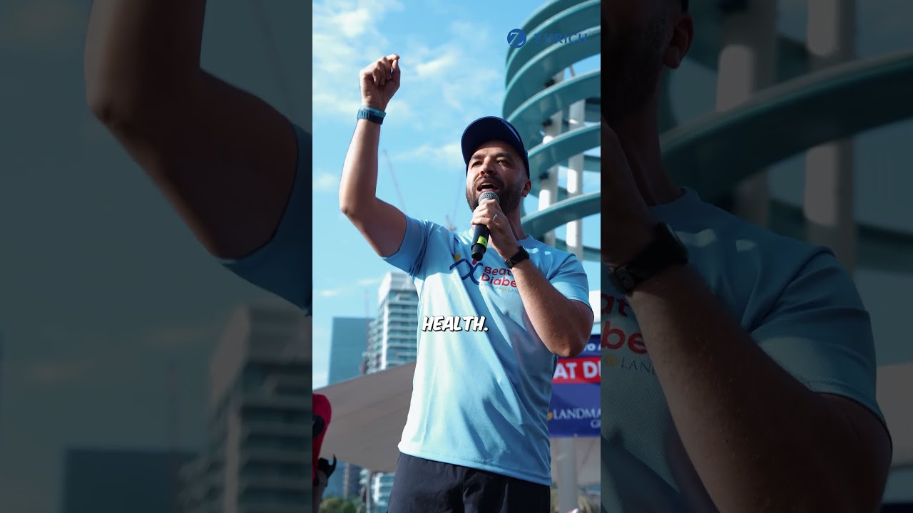 I Walked With 15,000 People! ​⁠💙🛋️@ZurichMiddleEast​