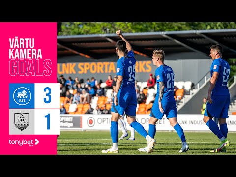 RFS VĀRTU KAMERA | GOALS | RFS 3:1 BFC DAUGAVPILS