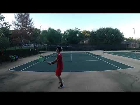 #24 Set 1 Singles Tennis | NTRP 3.0 vs NTRP 3.5 | 2021-09-09