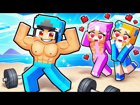 Omz Strong On Summer Vacation Love Story in Minecraft!