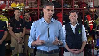 Sánchez pide un gran acuerdo frente a la emergencia climática: "El cambio climático mata"
