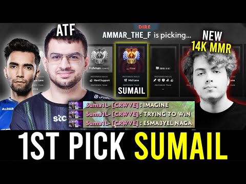 ATF first picking SUMAIL against the NEW 14K MMR NIGHTFALL..