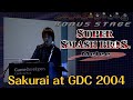 Sakurai Answers Questions About Wavedashing And Game Design In Melee GDC 2004 Bonus Stage
