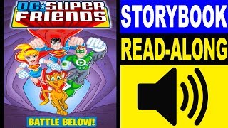 DC Super Friends Read Along Storybook | Read Aloud Story Books for Kids Children