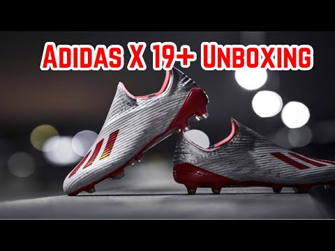 Adidas X 19+ Unboxing | Grey and Red