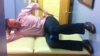 Safely increase lead hip internal rotation