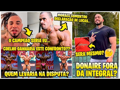 LUCAS COELHO GANHARIA DE FELIPE MORAES? MORAES COMENTA!  COELHO EXPLICA! DONAIRE FORA DA INTEGRAL?