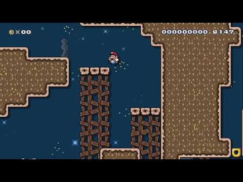Windy cliffs by Sascha_Kai - Super Mario Maker 2 - No Commentary 1bv