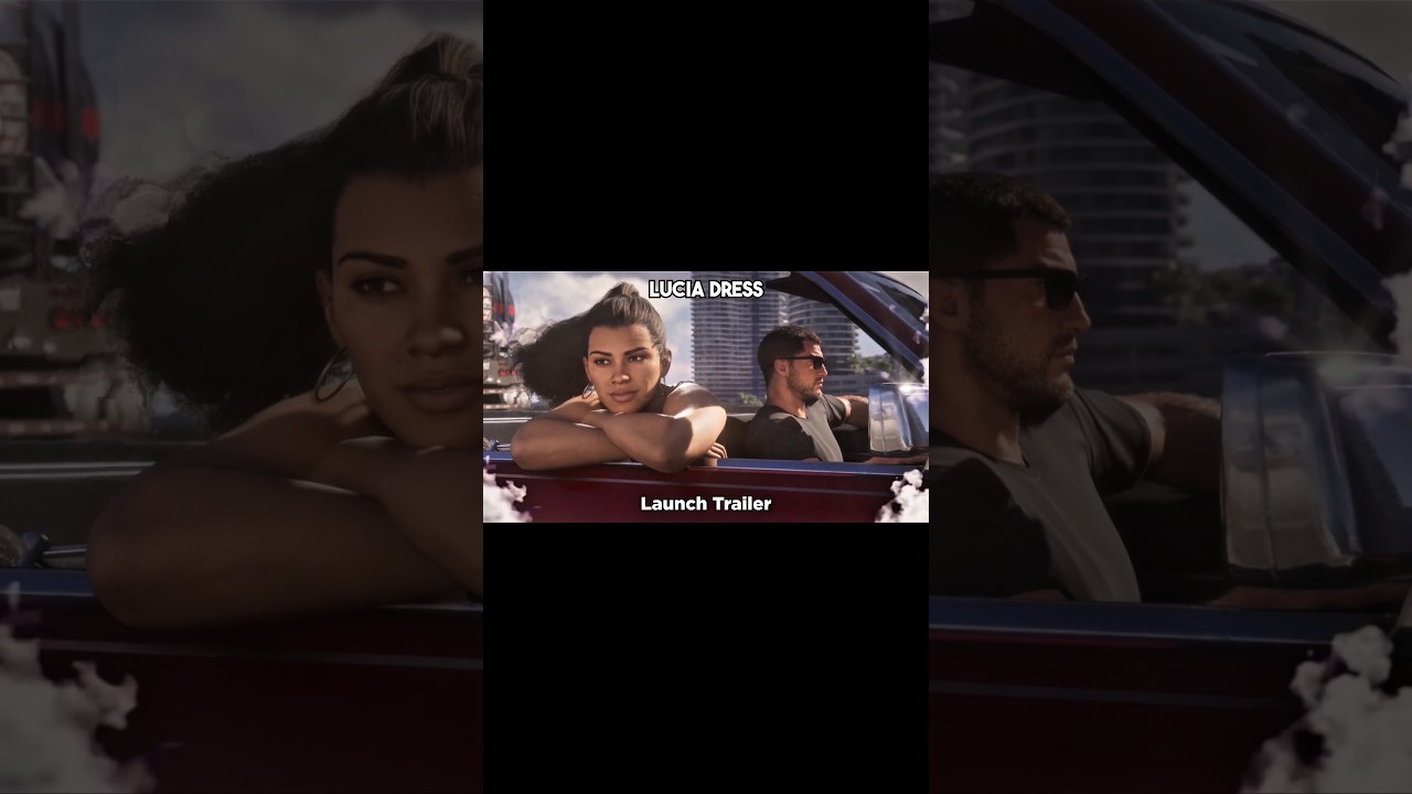 GTA 6 Trailer Reaction 😱🔥 #Shorts #GTA6