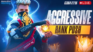 Download lagu Grandmaster Lobby Live Rank Push Free Fire Telugu  - Munna Bhai is Live  - Telugu Gaming Live #MBG mp3