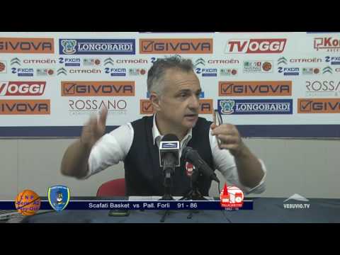 Lega2 Play Out gara5 Scafati Basket vs Pall  Forlì 91 - 86 Coach Valli