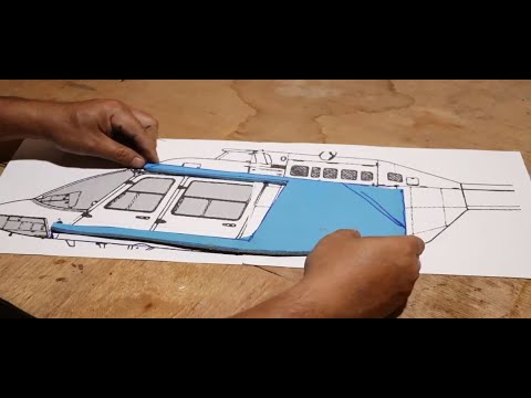 How to Build Bell 206 B RC helicopter at home part 1
