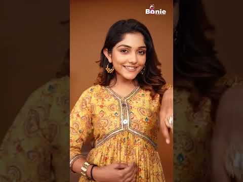 Bonie Aliya Chanderi Prosium Wholesale Kurti Catalog – product video thumbnail