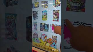 Not even a pack? Cmon! #pokemonvendingmachine #pokemoncards #shorts