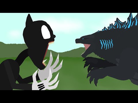 Cartoon Cat VS Godzilla