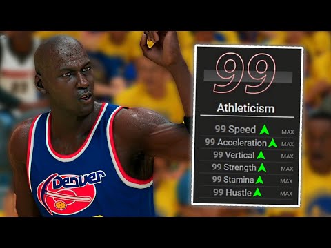 NBA 2K22 Michael Jordan My Career Ep. 12 - Maxed Out 99 Attributes!