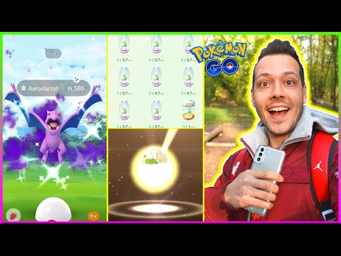 SHINY OMBRA AERODACTYL + SCHIUDO UOVA DI PASQUA *raro* - Pokémon GO ITA