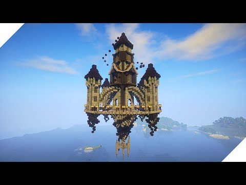 Floating Wizard Castle - Minecraft Build Timelapse
