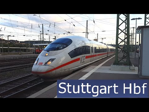 Stuttgart Hbf(main station): ICE 3,ICE 4,SNCF-International TGV,SBB-International IC,IC 2