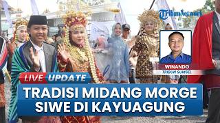 Semarak H+3 Lebaran, Tradisi Midang Morge Siwe di Kayuagung OKI Jadi Obat Rindu Para Perantau