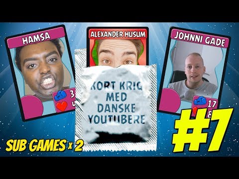 Kortkrig med Danske Youtubere #7 - Subgames