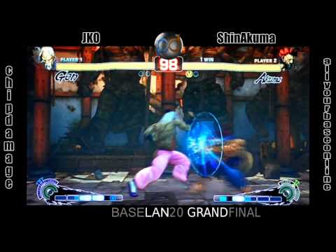 Baselan 20 SSFIV Tourney Grand Final - JKO vs ShinAkuma PT1