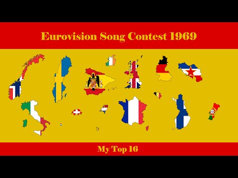 Eurovision 1969 - My Top 16