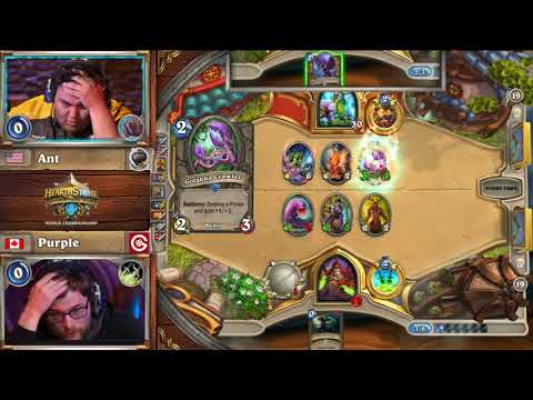 Ant vs Purple - Group C Day 2 - Elimination Match - 2017 HCT World Championship