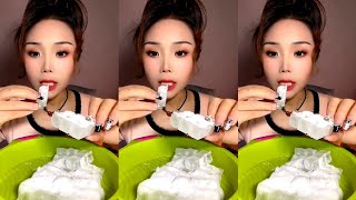 HARD ICE EATING / ICE CUBE EATING. ICE EATING