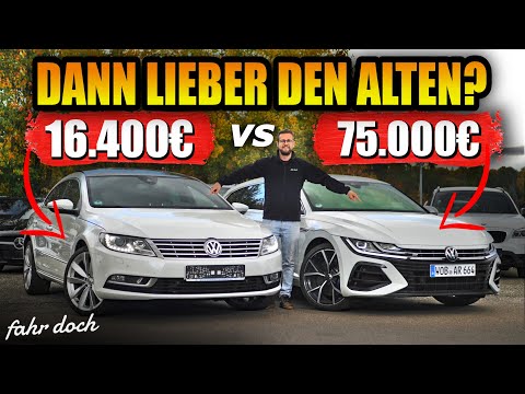 ALT gegen NEU | VW CC 3.6 FSI vs VW ARTEON R | Kann das Gleiche, kostet nur ein VIERTEL? Fahr doch