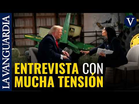 Trump insulta y planta a una entrevistadora de la NBC: “O eres corrupta o estúpida”