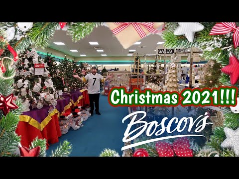 CHRISTMAS 2021 at BOSCOV'S!!! - Butler, PA