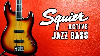 Video thumbnail for Squier Deluxe Active Jazz Bass IV [Demo] by Patrick Hunter