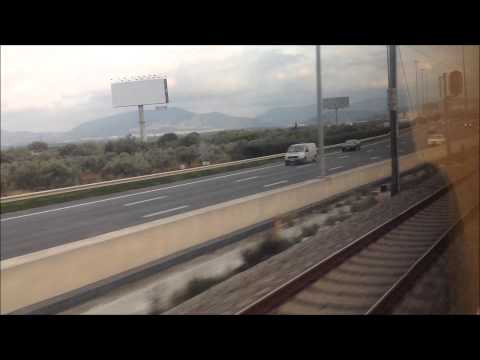 Suburban Railway (OSE): A beautiful ride on the Siemens Desiro EMU from Kantza to Koropi station