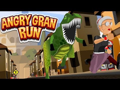 Angry Gran Run - She One Angry Lady [iOS Gameplay, Walkthrough] Video